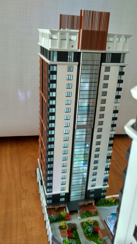 Архитектурный макет. Башня Свободы г. Челябинск 32