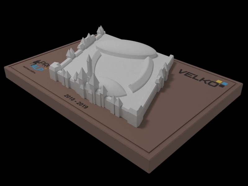 Архитектурная 3D визуализация. Макет «Парк развлечений» - «Остров мечты» г. Москва 4